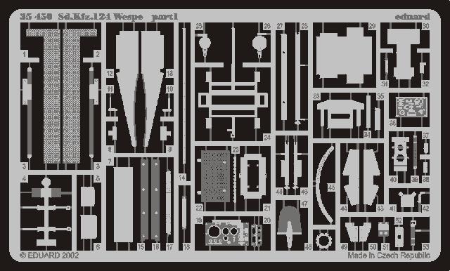 SET SdKfz.124 Wespe