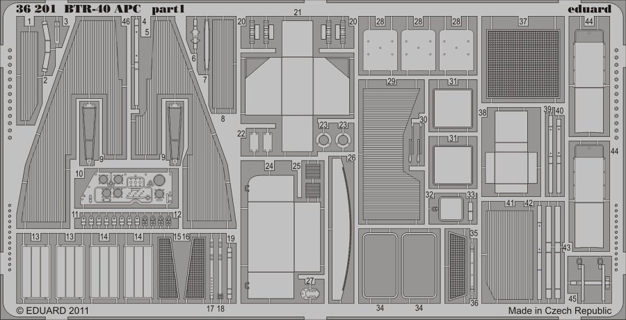 MODELIMEX Online Shop | SET BTR-40 APC (TRUMP) | your favourite model shop