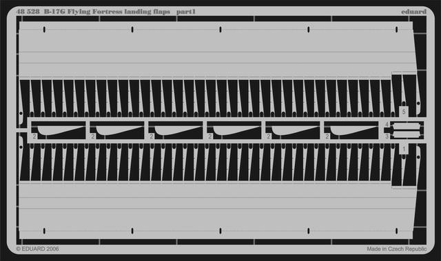 SET B-17G Flying Fortress landing flaps (REV/MONO)