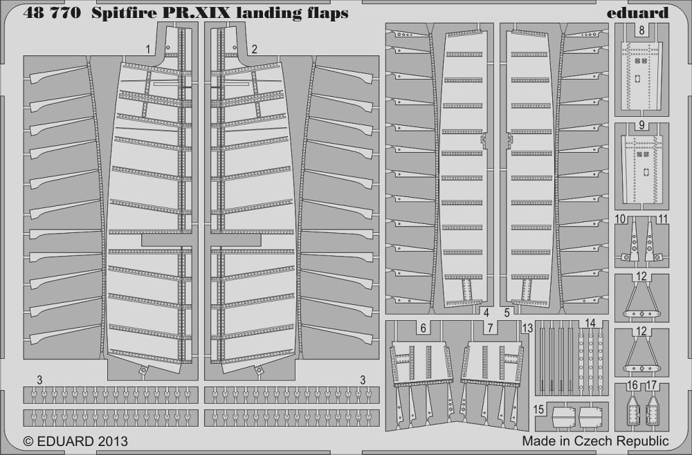 SET Spitfire PR.XIX landing flaps (AIRF)