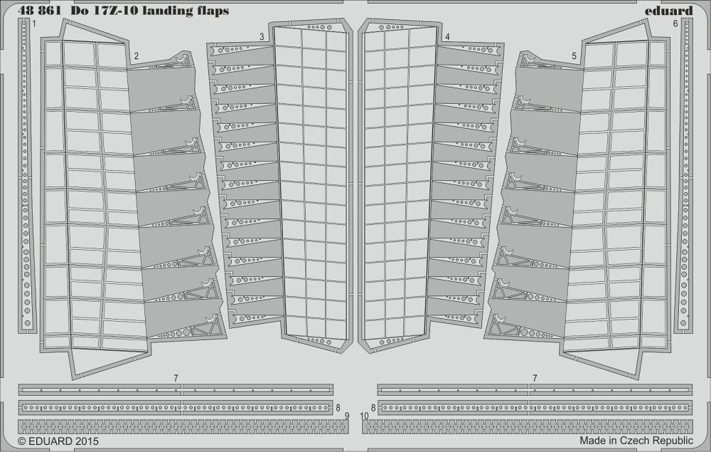 SET Do 17Z-10 landing flaps (ICM)