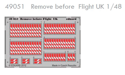 SET Remove before flight UK (1/48)