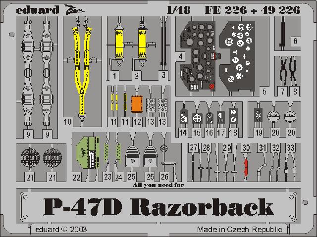 SET P-47D Razorback   (TAM)  COLOR