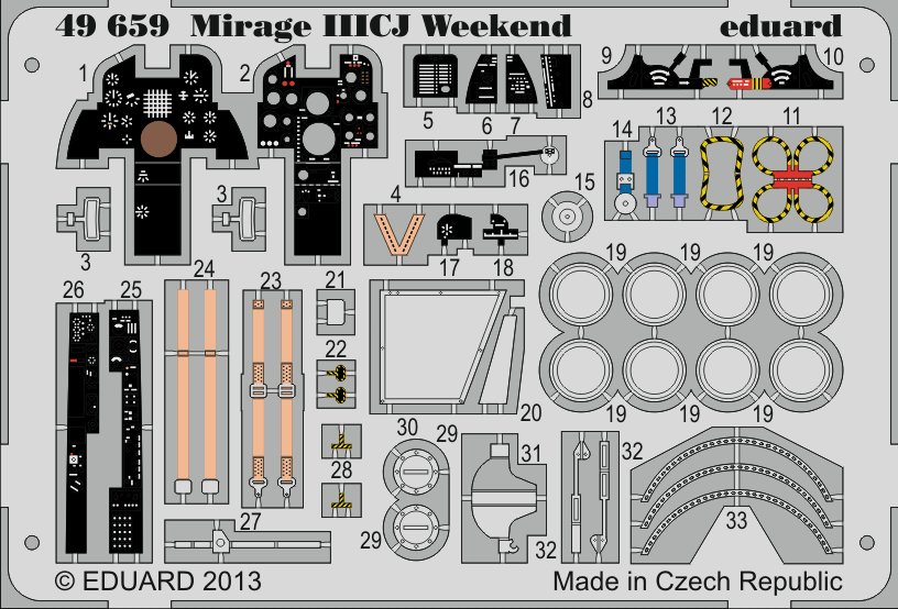 SET Mirage IIICJ  Weekend (EDU)