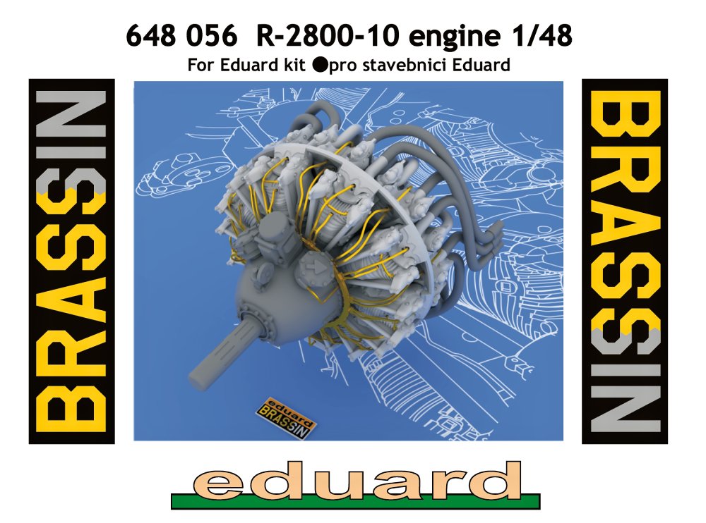 BRASSIN 1/48 R-2800-10 engine (EDU)