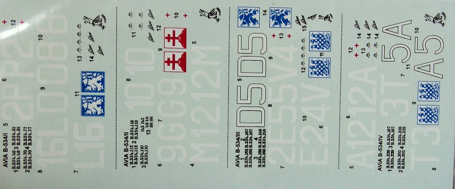 MODELIMEX Online Shop | 1/72 Decals Avia B.534/I-IV ČSR | Your ...