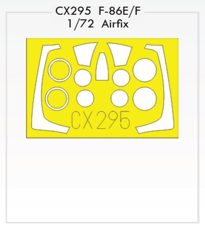 Mask 1/72 F-86E/F  (AIRFIX)