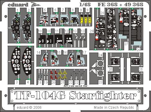 1/48 TF-104G Starfighter  (HAS)