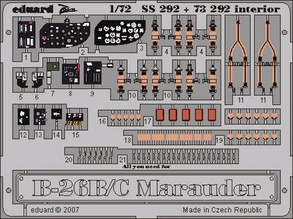 1/72 B-26B/C Marauder interior (HAS)