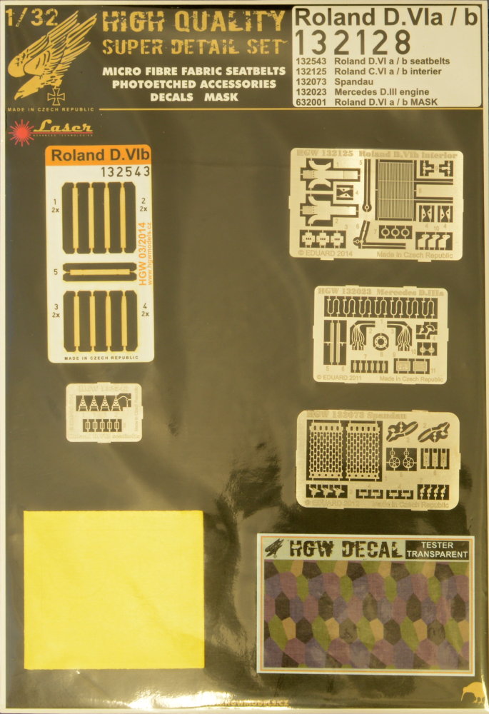 1/32 Roland D.VIa/b SUPER DETAIL SET (WNW)