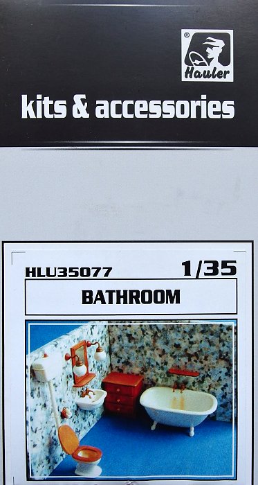 1/35 Bathroom (resin diorama set)