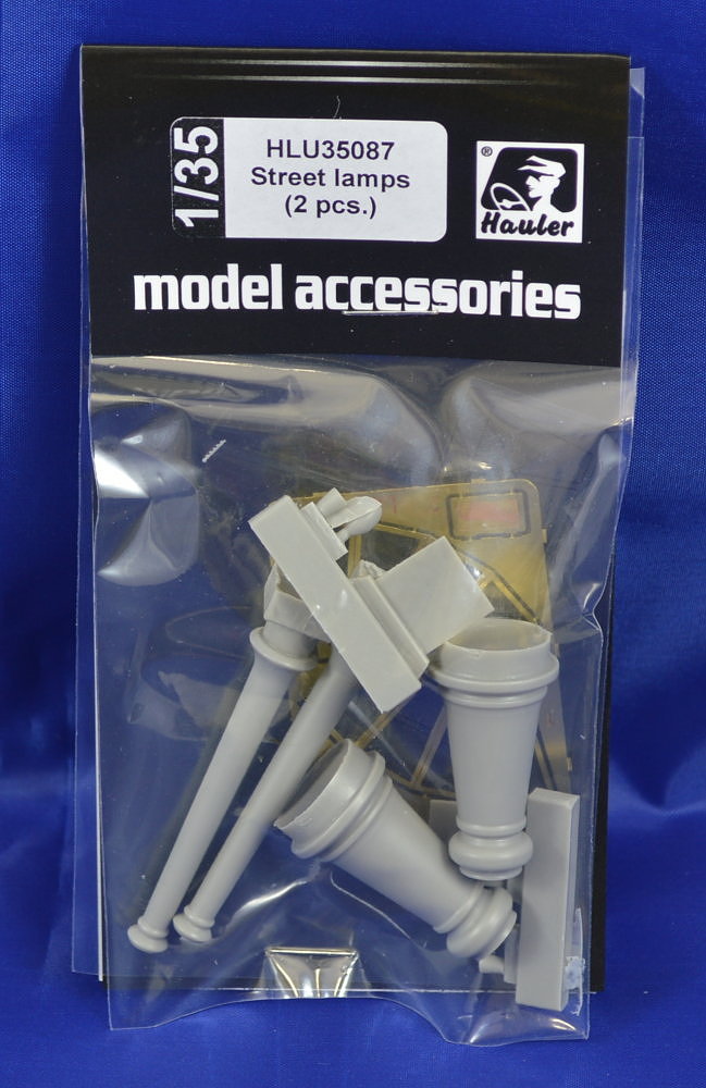 1/35 Street lamps - 2 pcs. (resin&PE set)