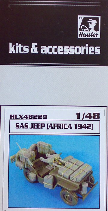 1/48 SAS JEEP (AFRICA 1942)  Conv.Set (JEEP)