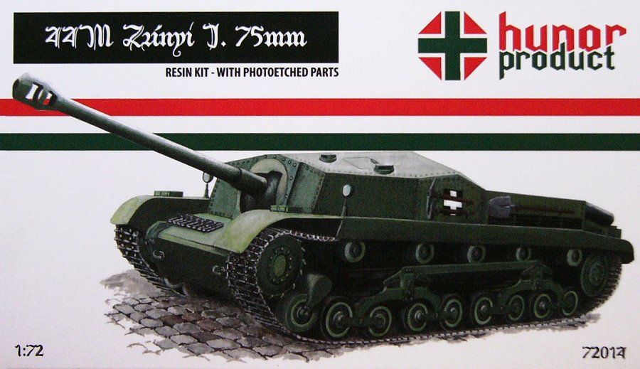 1/72 44M Zrinyi I. 75mm (incl. PE)