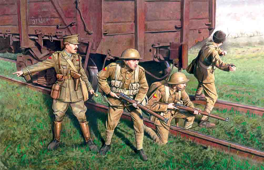 1/35 British infantry (1917-1918)