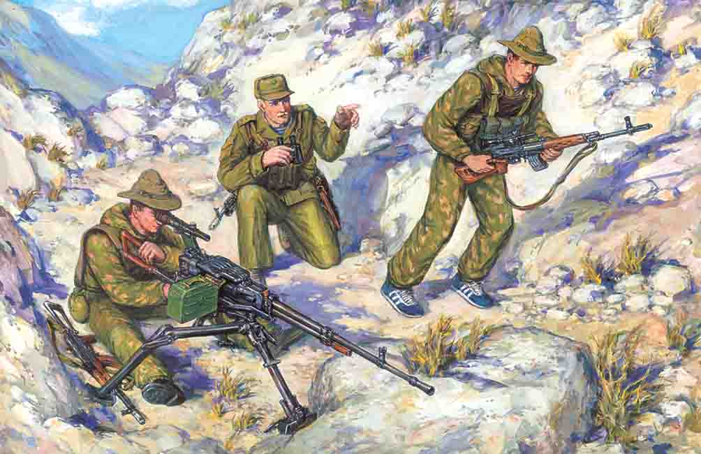 1/35 Soviet spec.troops,Soviet-Afghan war ('79-88)