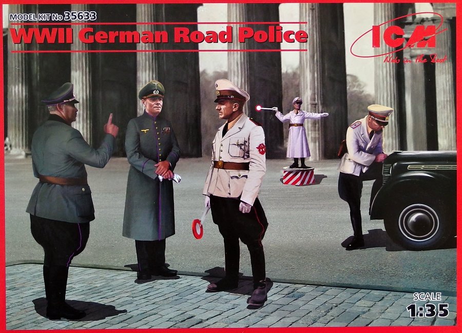 1/35 German Road Police WWII (5 fig.)