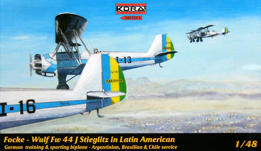 1/48 Focke-Wulf Fw 44J Stieglitz in Latin America