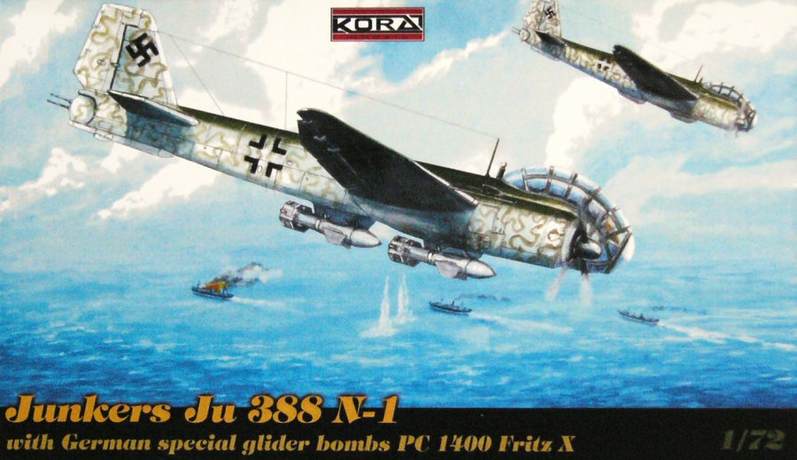 1/72 Junkers Ju 388N-1 (w/ bombs PC 1400 Fritz X)