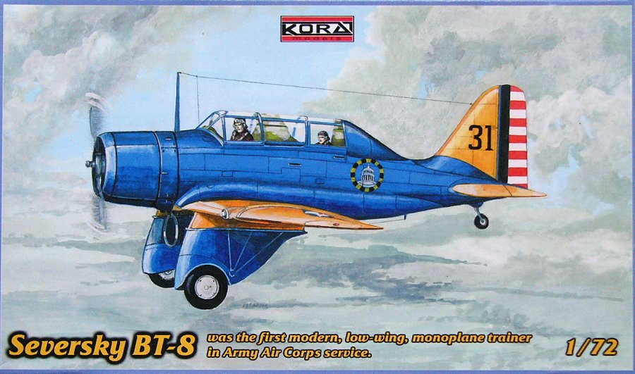 1/72 Seversky BT-8 (US Army Air Corps service)