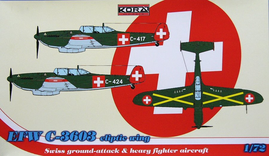 1/72 EKW C-3603 eliptic wing (Swiss heavy fighter)