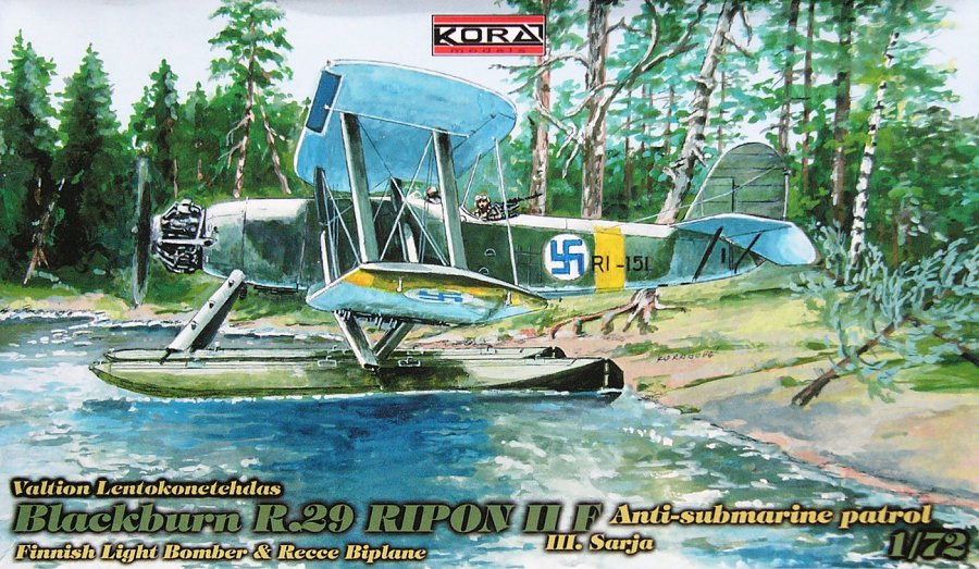 1/72 Blackburn R.29 RIPON II F Anti-submar. patrol