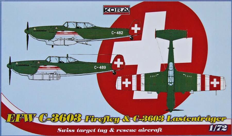 1/72 EFW C-3603 Firefly&C-3603 Lastenräger (Swiss)