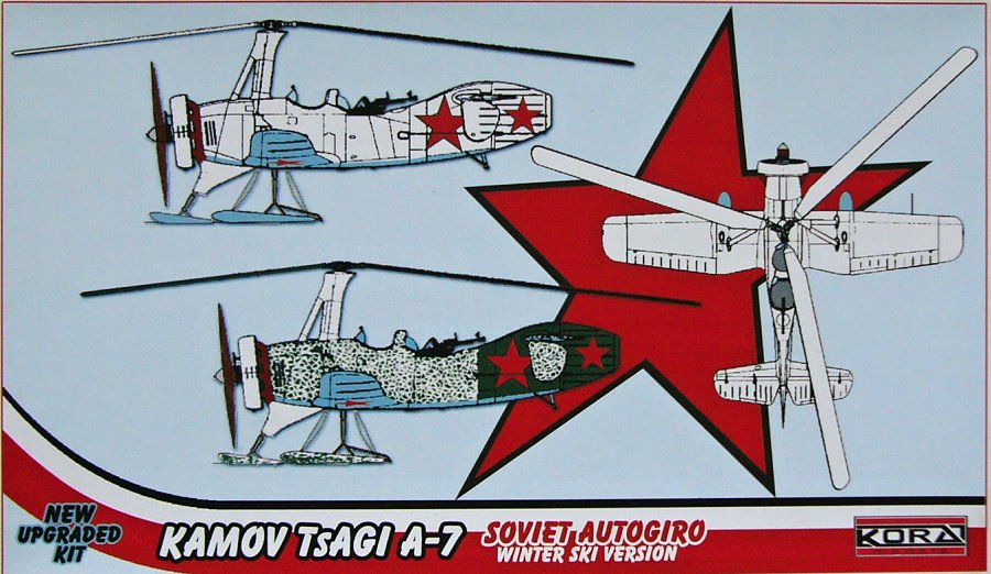 1/72 Kamov TSAGI A-7 Soviet Autogiro Ski Version