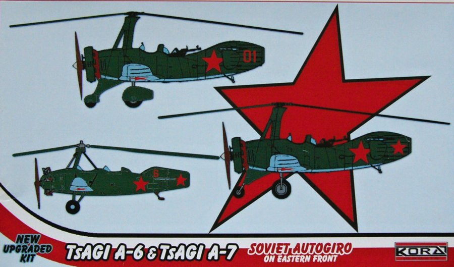 1/72 TSAGI A-6 & A-7 Soviet Autogiro on East.Front