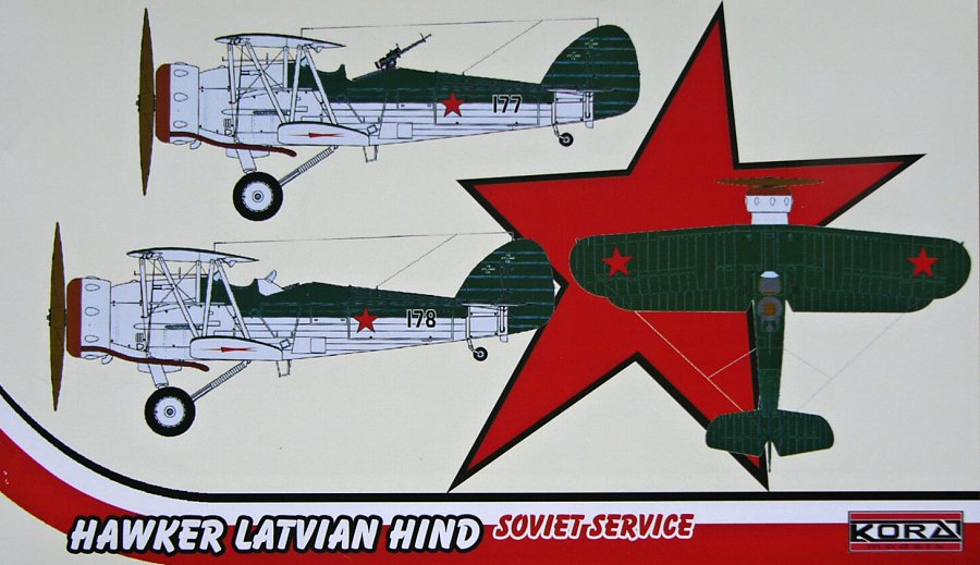 1/72 Hawker Latvian Hind (Soviet Service)