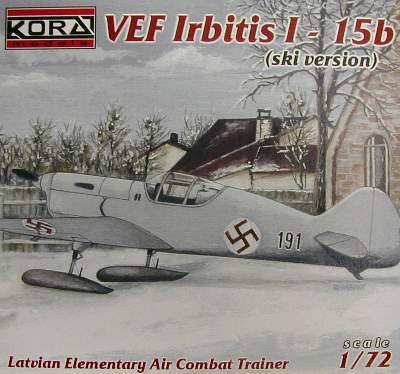 1/72 VEF Irbitis I-15b Ski Trainer