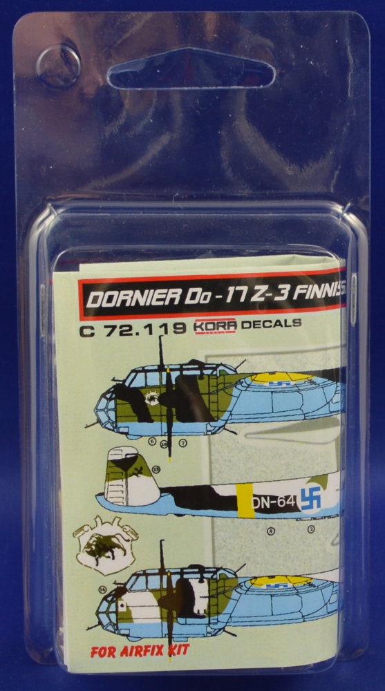 1/72 Do-17Z-3 Finnish service Conv.set (AIRFIX)