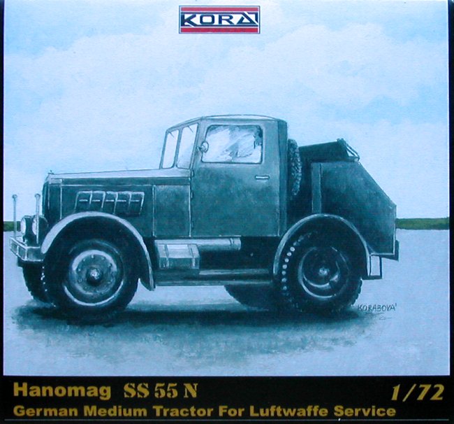 1/72 Hanomag SS 55 N (German Medium Tractor)