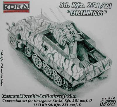 1/72 SdKfz.251/21 Dril. Conv.Set