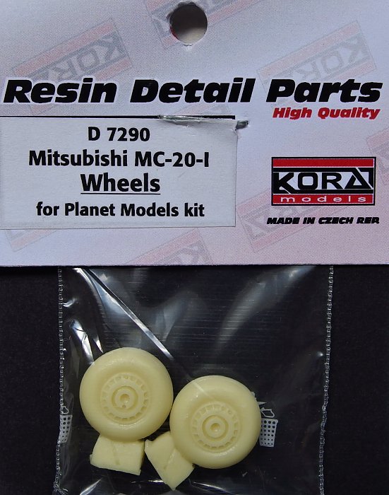 1/72 Wheels for Mitsubishi MC-20-I (PLT)