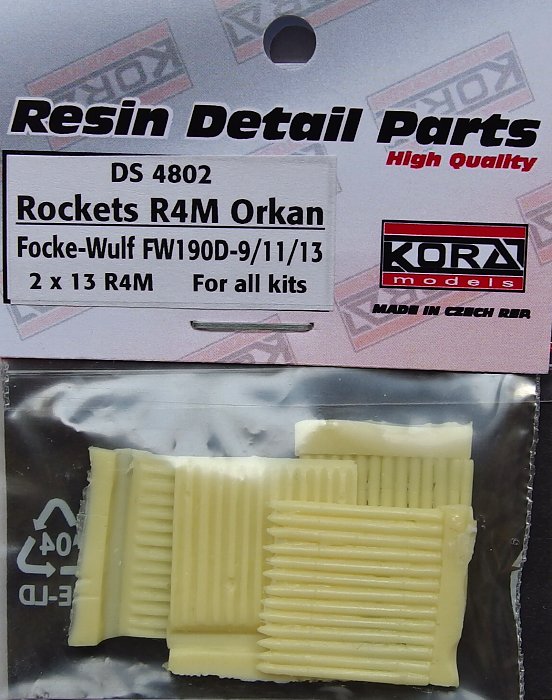 MODELIMEX Online Shop | 1/48 Rockets R4M Orkan FW 190D-9/11/13 (2x13 ...