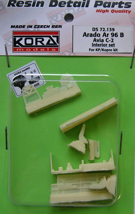 1/72 Arado Ar 96B/Avia C-2  - Interior set (KP)