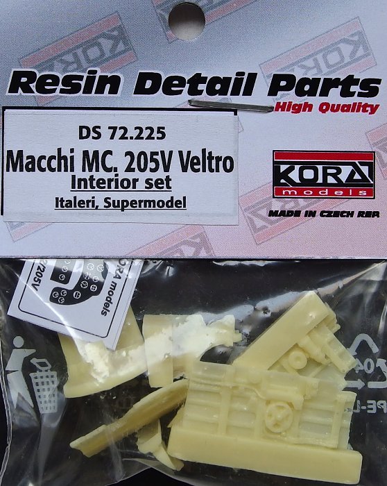 1/72 Macchi MC.205 Veltro Interior set (ITAL/SUPM)