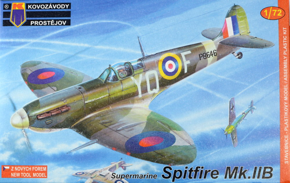 MODELIMEX Online Shop | 1/72 Supermarine Spitfire Mk.IIB (2x camo ...