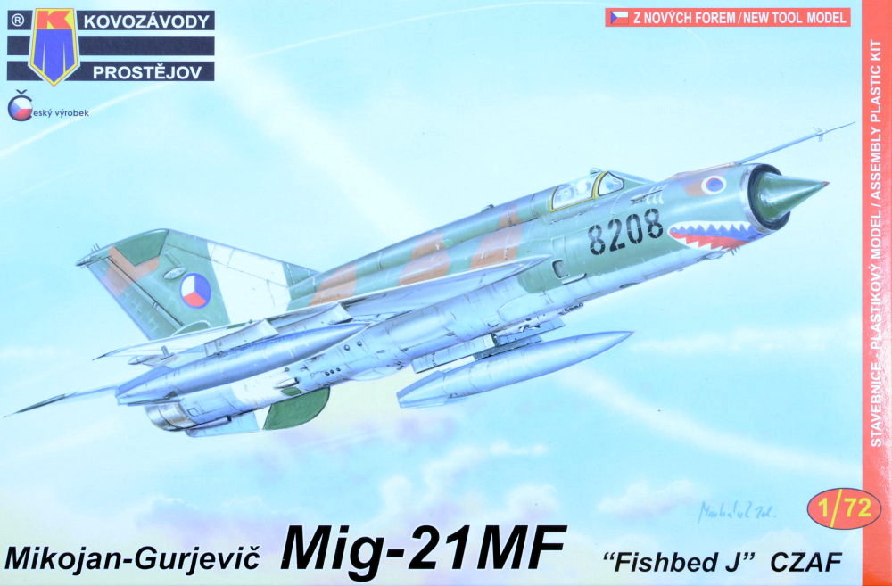 1/72 MiG-21MF 'Fishbed J' - CZAF (4x camo)