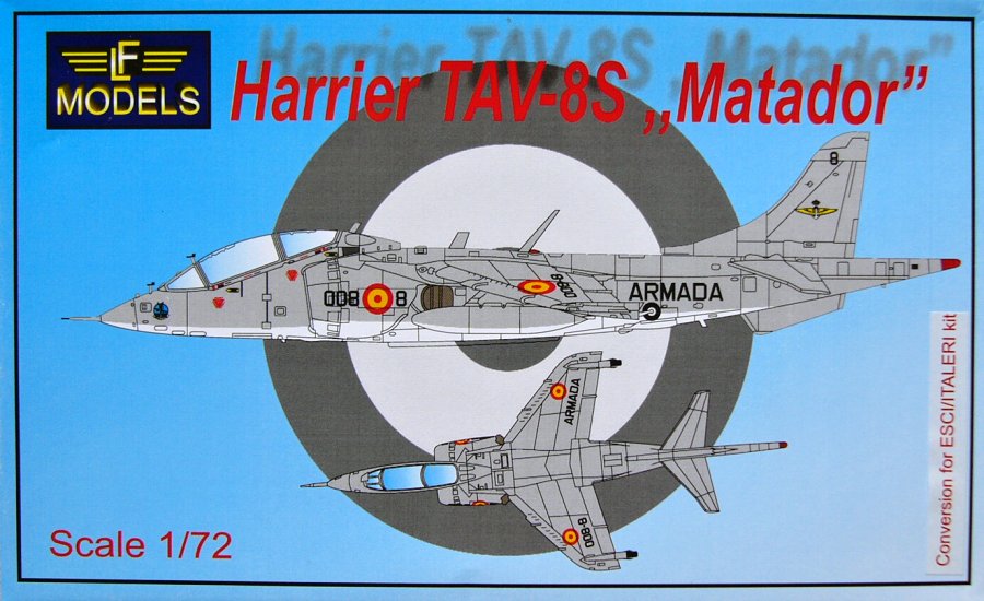1/72 Harrier TAV-8S Matador (Conv.Set ESCI/ITAL)