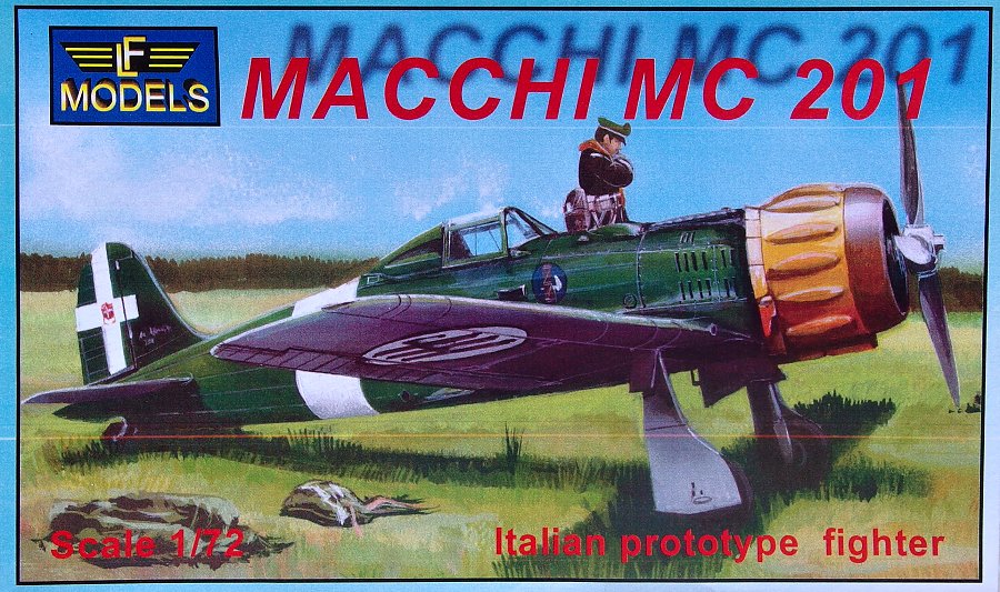 1/72 Macchi MC 201 Italian prototype fighter
