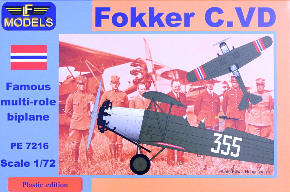 1/72 Fokker C.VD Ski - Norway 1940 (3x camo)