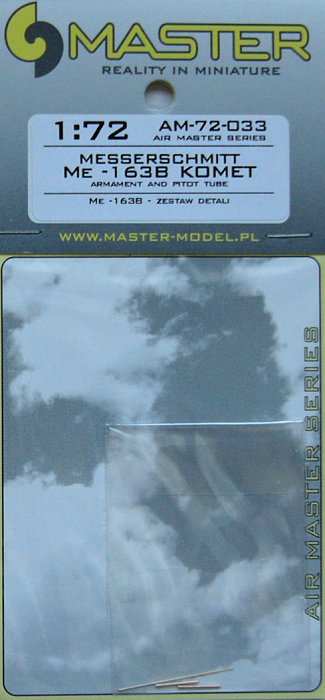 1/72 Me-163A Komet - armament set & Pitot Tube