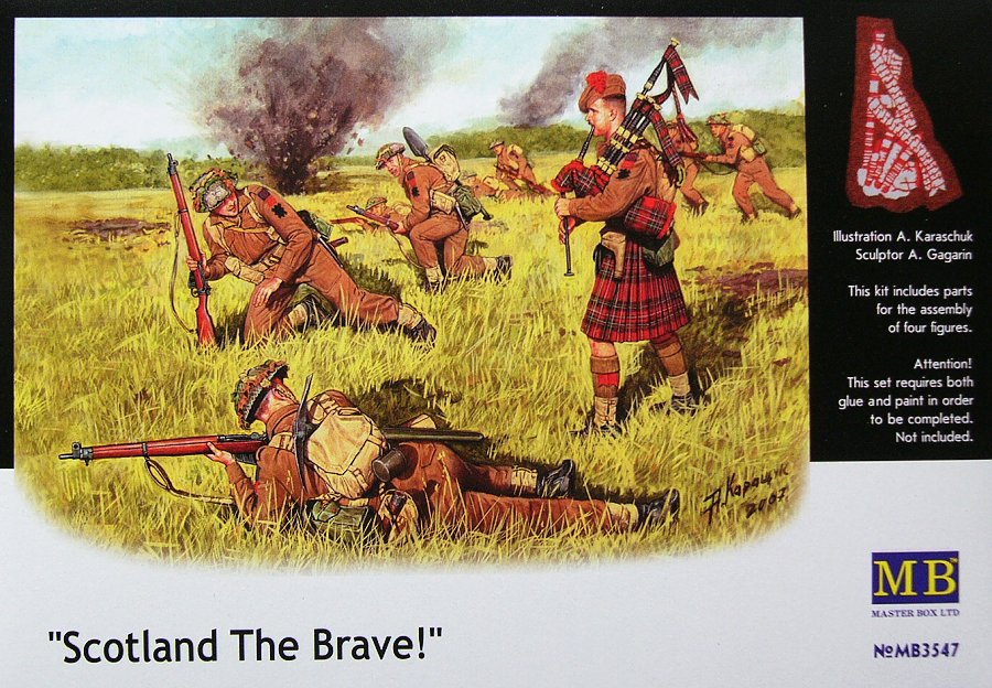 1/35 Scotland The Brave  (4 fig.)