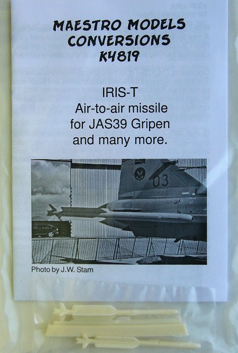 1/48 Iris-T missile (Air-to-air missile for JAS39)