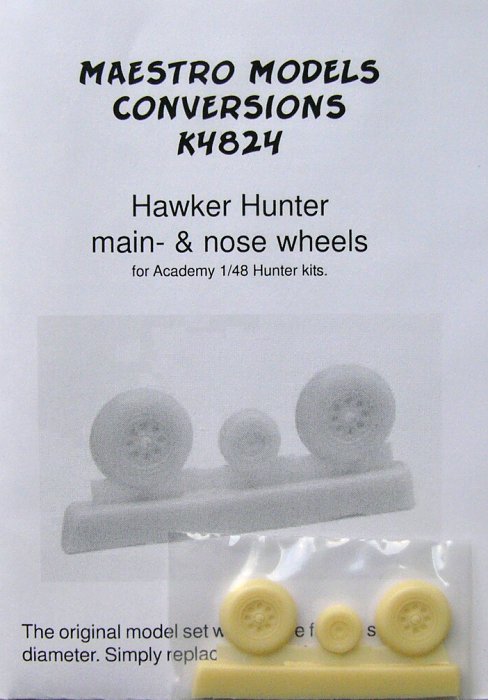 1/48 Hawker Hunter wheels