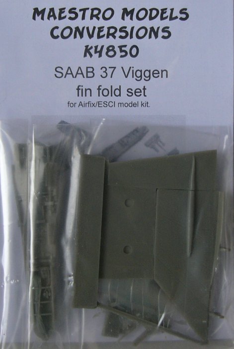 1/48 SAAB 37 Viggen fin fold set (AIRF/ESCI)