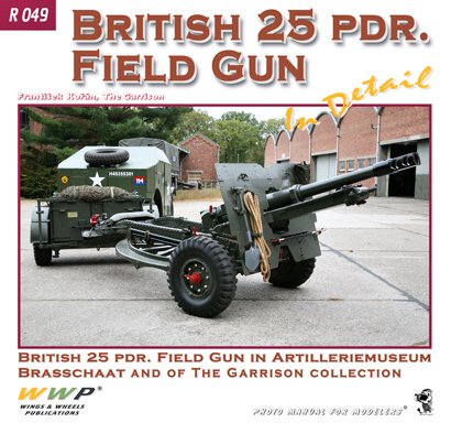 Publ. British 25 PDR Field Gun in detail