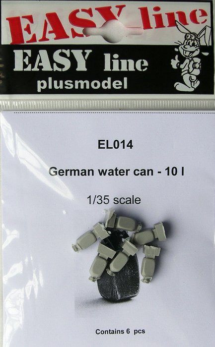 1/35 German water can 10 l (6 pcs.) EASY LINE